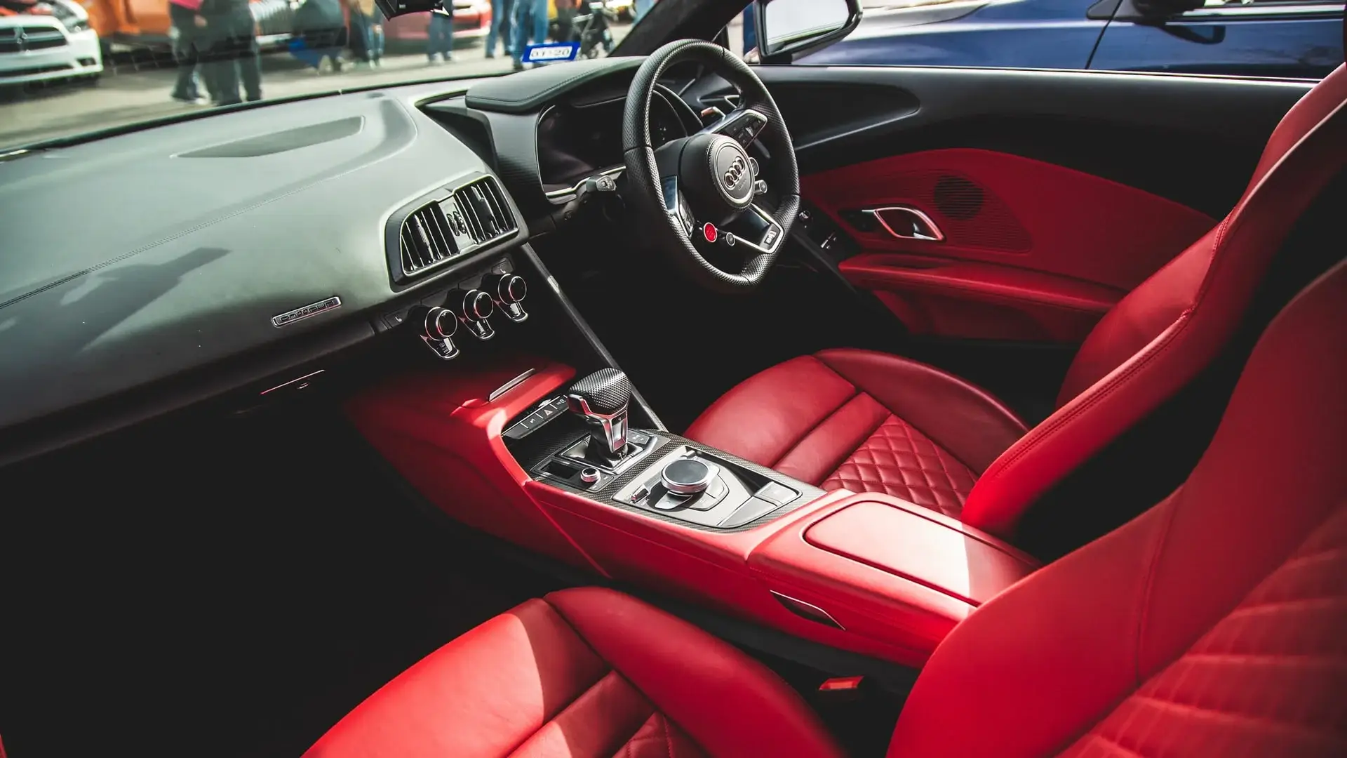 Luxury car interior